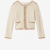 Cardigan en tweed de laine mérinos Rochelle