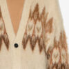 Cardigan à motif Fair Isle en mohair Nielson Cardigan à motif Fair Isle en mohair Nielson