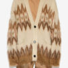 Cardigan à motif Fair Isle en mohair Nielson Cardigan à motif Fair Isle en mohair Nielson