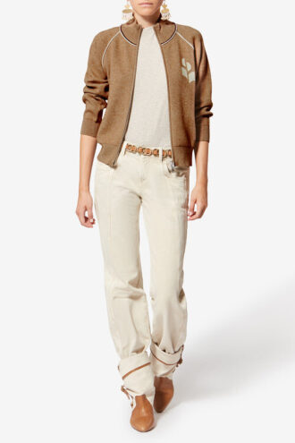 Cardigan sportif Lanya avec logo