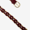Ceinture Bali en cuir entrelacé et métal Ceinture Bali en cuir entrelacé et métal