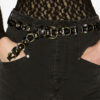 Ceinture Bali en cuir entrelacé et métal Ceinture Bali en cuir entrelacé et métal