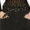 Ceinture Bali en cuir entrelacé et métal Ceinture Bali en cuir entrelacé et métal