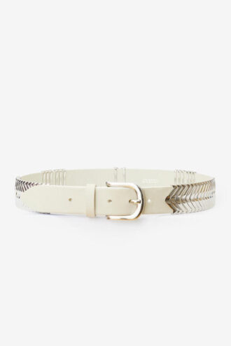 Ceinture à boucle en cuir Tehora