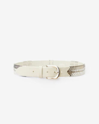 Ceinture à boucle en cuir Tehora