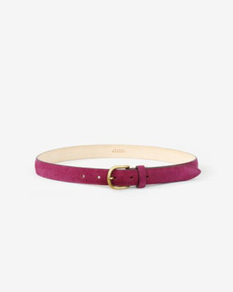 Ceinture à boucle en cuir Zap