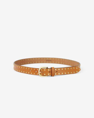 Ceinture à boucle en cuir Zap