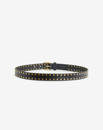 Ceinture à boucle en cuir Zap