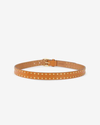 Ceinture à boucle en cuir Zap