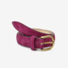 Ceinture à boucle en cuir Zap