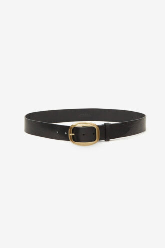 Ceinture en cuir de veau Dara