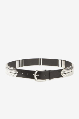 Ceinture en cuir de veau Tehora
