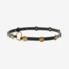 Ceinture en cuir embellie Karlo