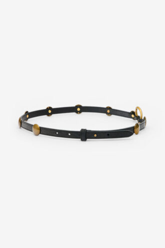 Ceinture en cuir embellie Karlo