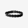 Ceinture en cuir entrelacé Zigza