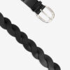 Ceinture en cuir entrelacé Zigza