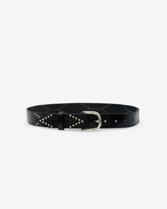 Ceinture en cuir Telly décorée de clous