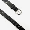 Ceinture en cuir Telly décorée de clous Ceinture en cuir Telly décorée de clous