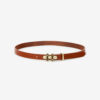 Ceinture en cuir Valdez avec boucle bijou