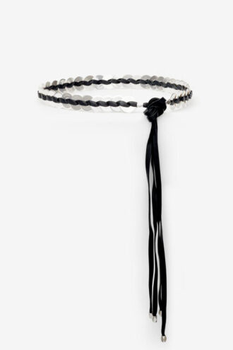 Ceinture en laiton et cuir souple Sevan