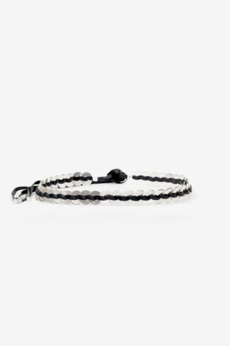Ceinture en laiton et cuir souple Sevan