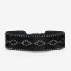 Ceinture large en cuir clouté Lucie Ceinture large en cuir clouté Lucie