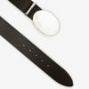 Ceinture large Leonie avec boucle ovale Ceinture large Leonie avec boucle ovale