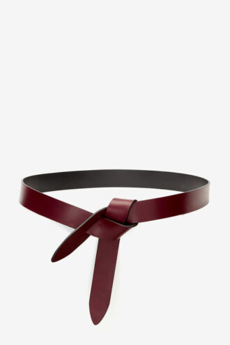 Ceinture à nouer bicolore Lecce
