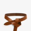 Ceinture à nouer en cuir Lecce
