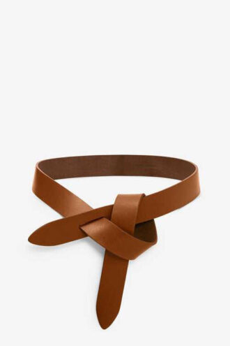 Ceinture à nouer en cuir Lecce