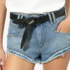 Ceinture à nouer en cuir lisse Lecce Ceinture à nouer en cuir lisse Lecce