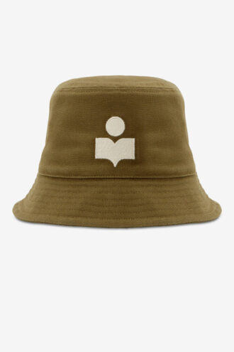 Chapeau bob brodé Haley avec logo