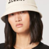 Chapeau bob brodé Haley avec logo