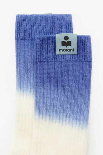 Chaussettes en coton tie-dye Mizia