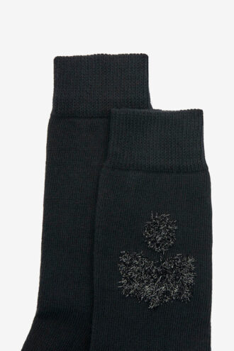 Chaussettes hautes en maille fine Sourya