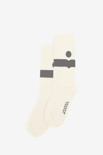 Chaussettes mi-mollet Nesson avec logo