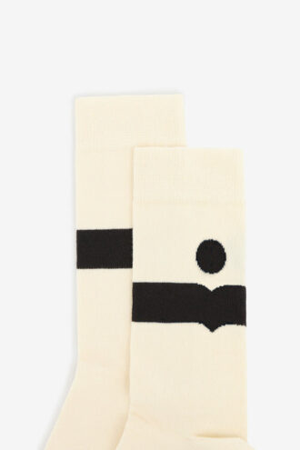 Chaussettes mi-mollet Nesson avec logo