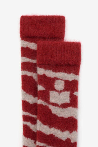Chaussettes à motif zébré Shona