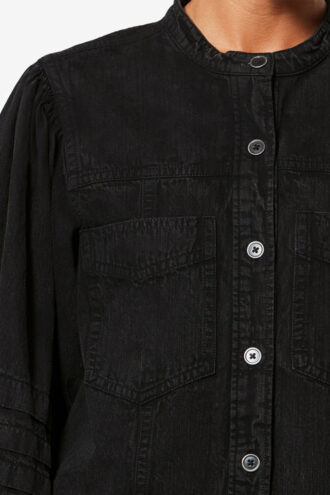 Chemise en chambray délavé Mileda Chemise en chambray délavé Mileda