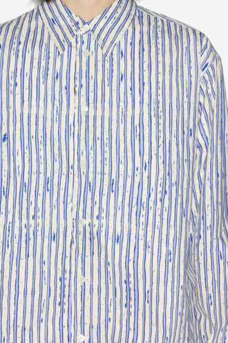 Chemise en coton rayé Cybilio