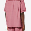Chemise en gaze de coton brodée Zekim Chemise en gaze de coton brodée Zekim