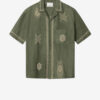 Chemise en gaze de coton brodée Zekim Chemise en gaze de coton brodée Zekim