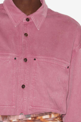 Chemise en jersey délavé Raquel