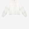 Chemise en voile de coton ajouré Valda Chemise en voile de coton ajouré Valda