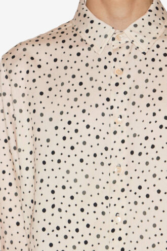 Chemise fluide à pois Nathan