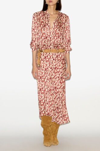 Chemise jacquard à motifs Ilda