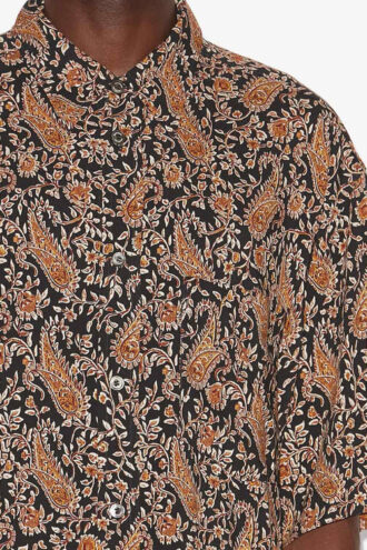 Chemise à manches courtes imprimée Vabilio