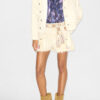 Chemise Nathy en voile de coton imprimé nouée Chemise Nathy en voile de coton imprimé nouée