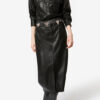 Chemise Noee en simili cuir fin et souple