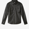 Chemise Noee en simili cuir fin et souple